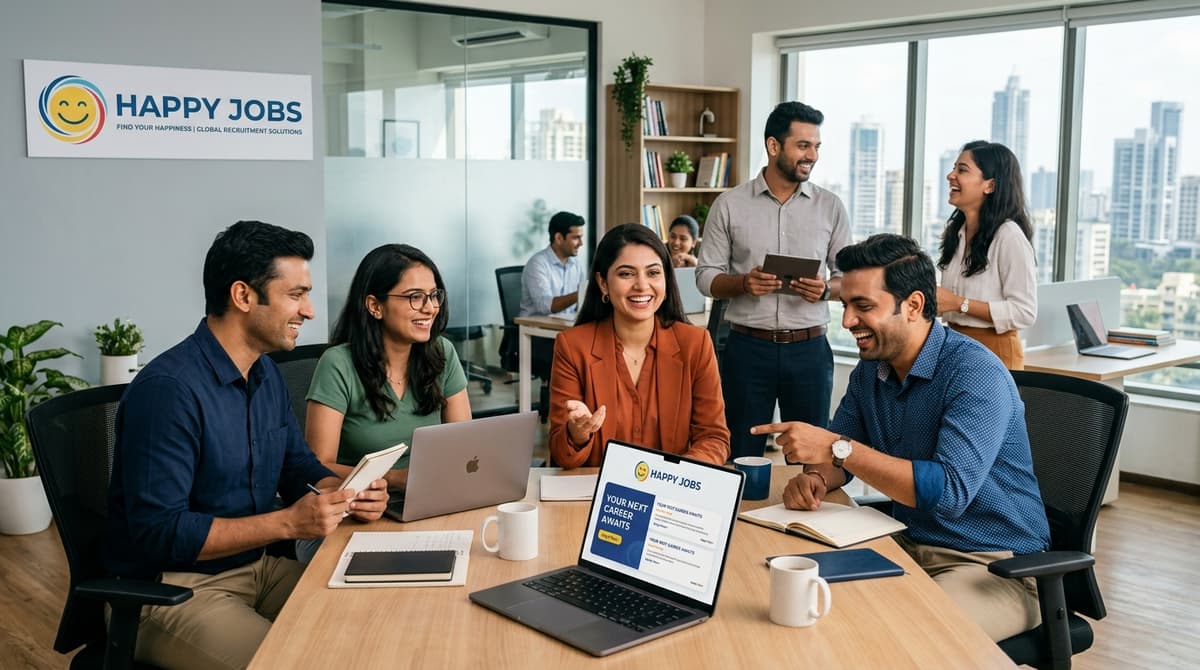 Happy Jobs Team High-Five